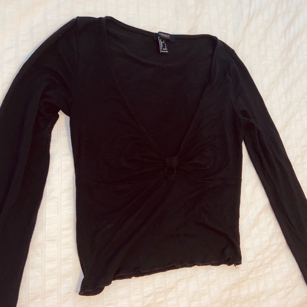 Forever 21 low neck tee